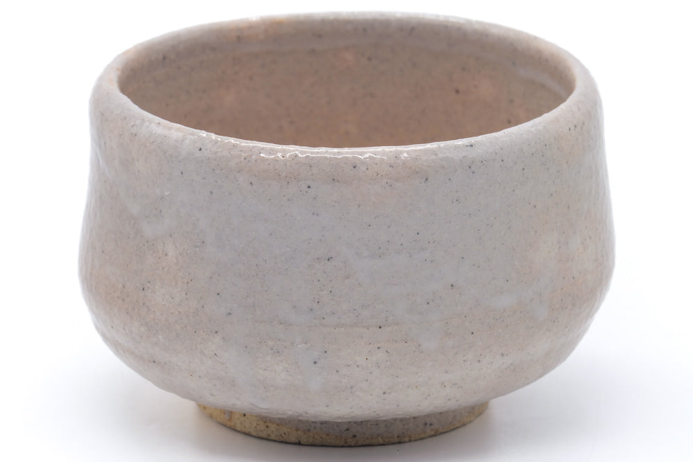 Japanese Matcha Bowl - Large Off-White Mino-yaki Chawan - 600ml