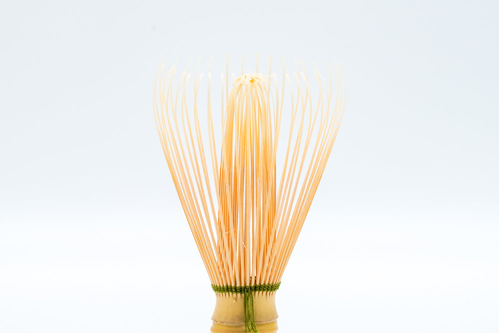 Shiratake Matsuo-ryū Chasen - White Bamboo Matcha Whisk