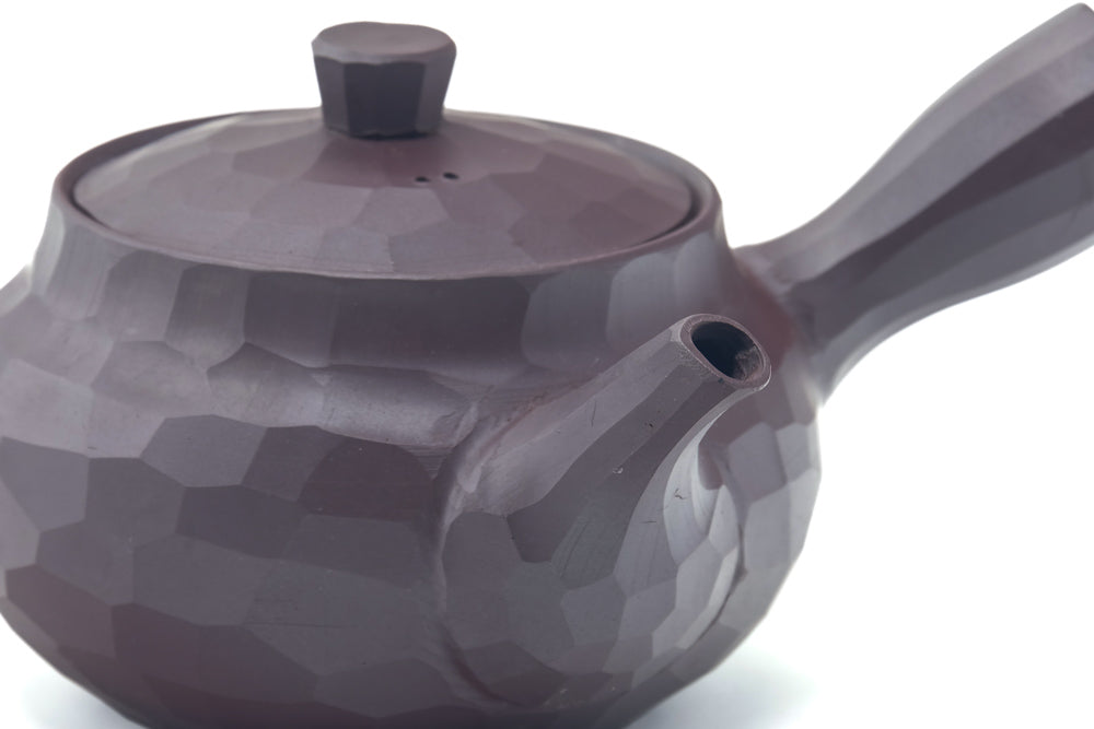 Japanese Kyusu - Hammered Banko Teapot - 190ml