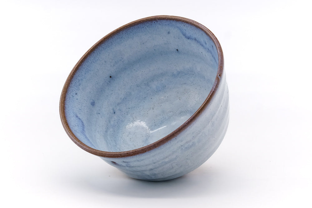 Japanese Matcha Bowl - Sky Blue Glazed Chawan - 400ml