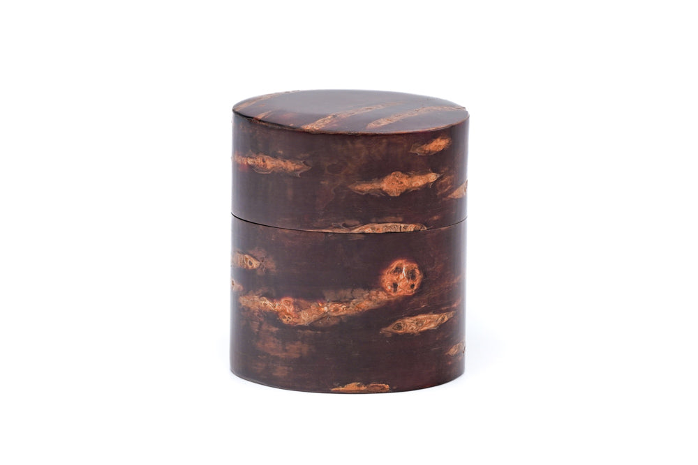 Kabazaiku Chazutsu - Cherry Bark Tea Caddy