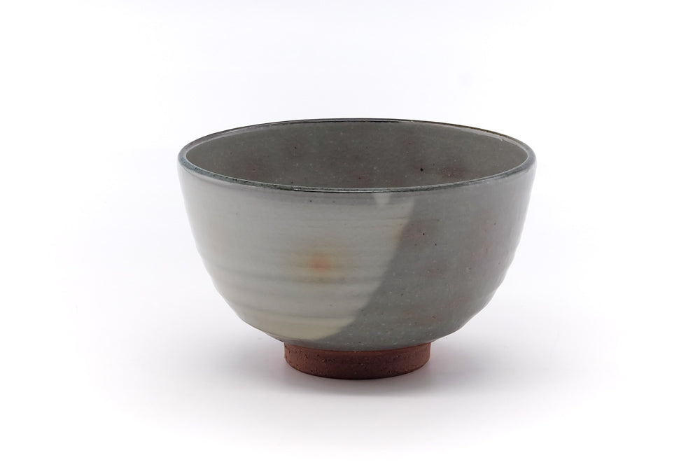 Japanese Matcha Bowl - Grey Gohonte Chawan - 450ml