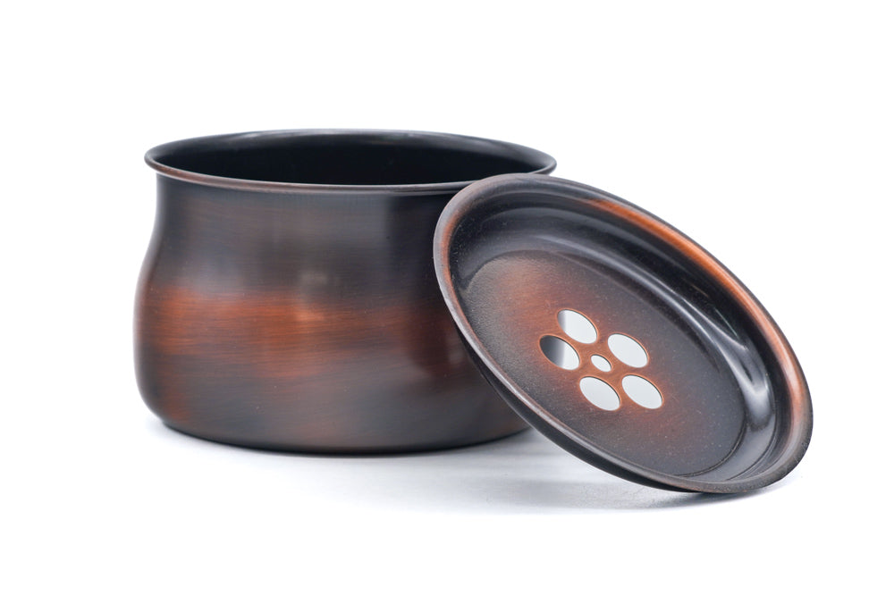 Japanese Kensui - Vintage Metal Water Bowl - 300ml