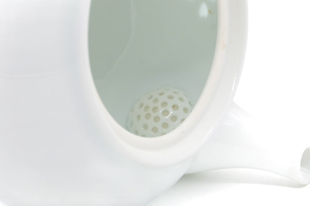 Japanese Kyusu - Floral Porcelain Arita-yaki Teapot - 340ml