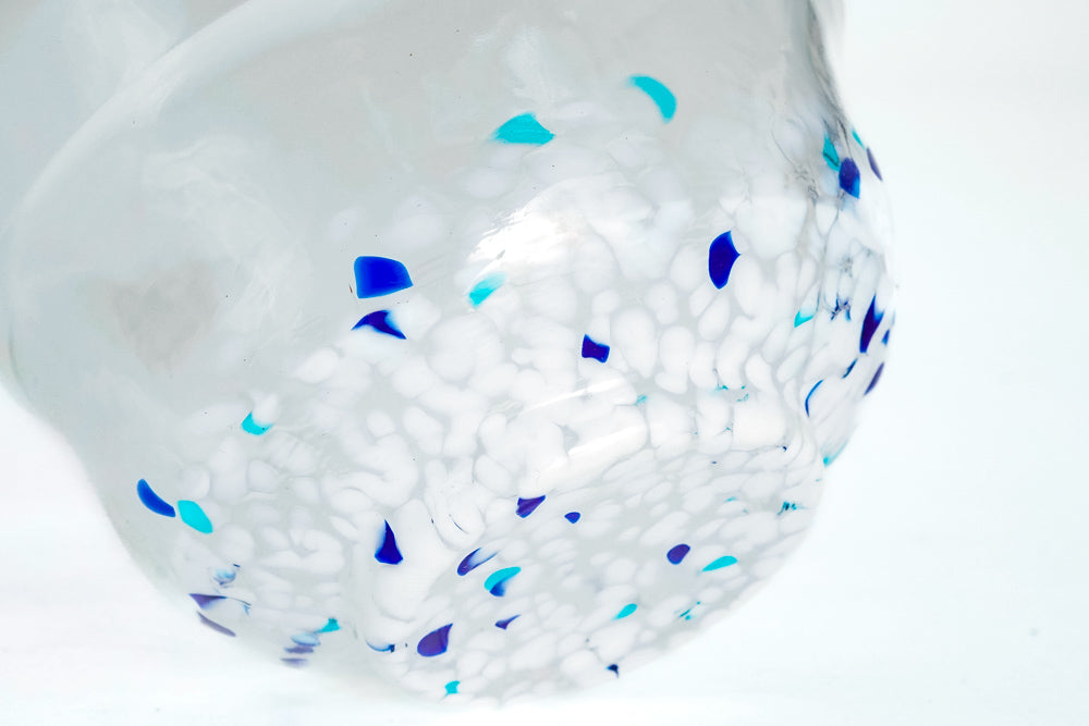 Colourful Glass Matcha Bowl