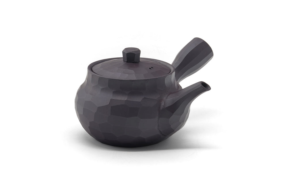 Japanese Kyusu - Hammered Banko Teapot - 250ml