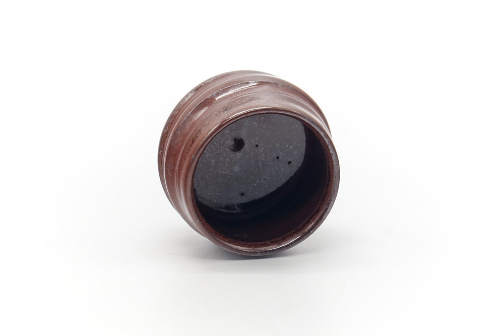 Japanese Teacup - Plump Spiraling Guinomi - 50ml