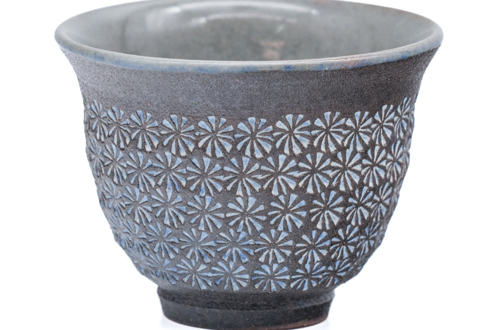 Blue Ao-Mishima Yunomi - 60ml