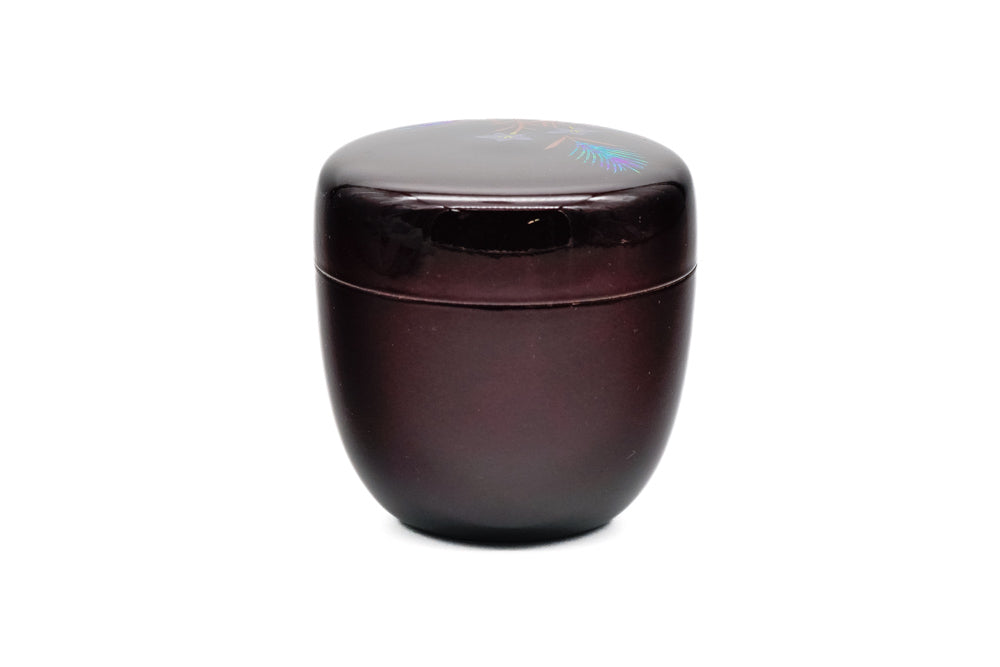 Akigusa Natsume - Autumn Plants Lacquer Tea Caddy