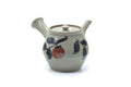 Japanese Kyusu - Painted Grey Ceramic Teapot - 400ml
