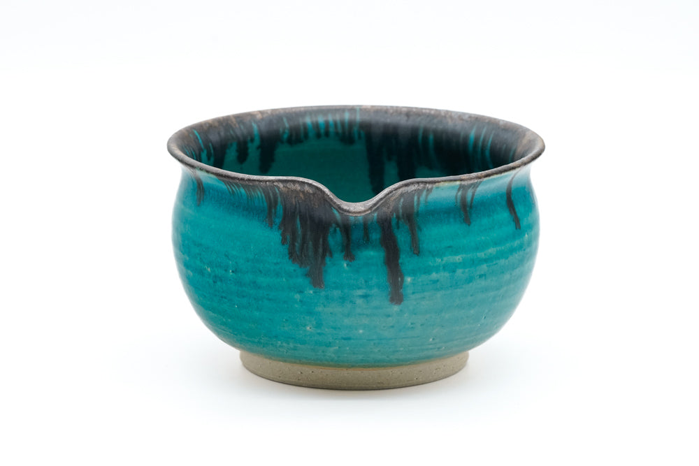 Turquoise Spouted Chawan