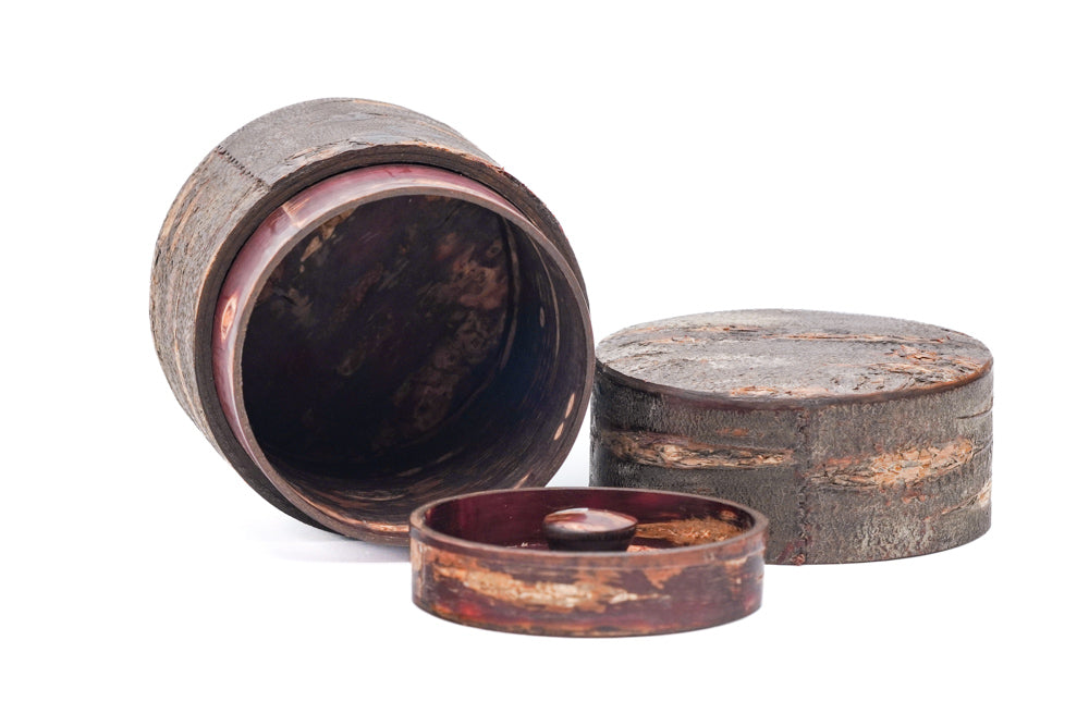 Kabazaiku Chazutsu - Unpolished Cherry Bark Tea Caddy