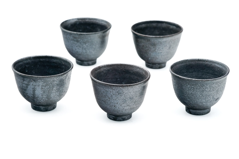 Classic Matte Black Yunomi - 100ml