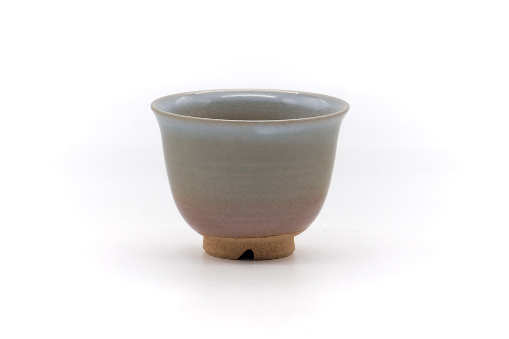 Japanese Teacup - Beige Pink Hagi Yunomi - 90ml