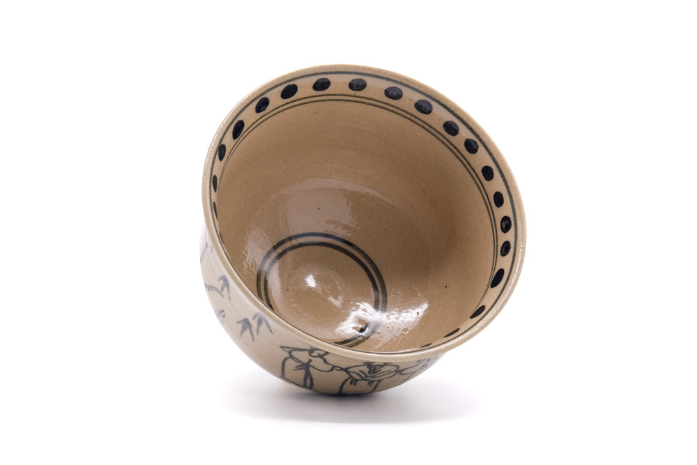 Japanese Matcha Bowl - Villagers Vietnamese-style Annan Chawan - 430ml