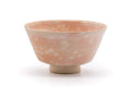 Japanese Matcha Bowl - Beige Pink Gohone Hagi Ido Chawan - 400ml