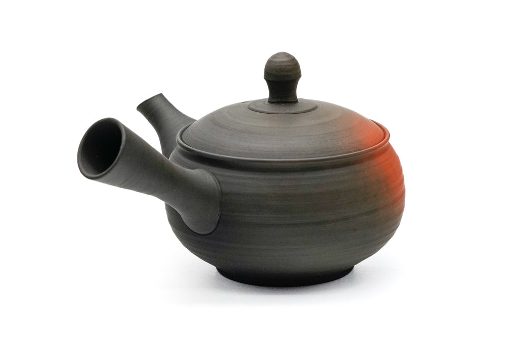 Black Red Yōhen Meoto Tokoname Tea Set