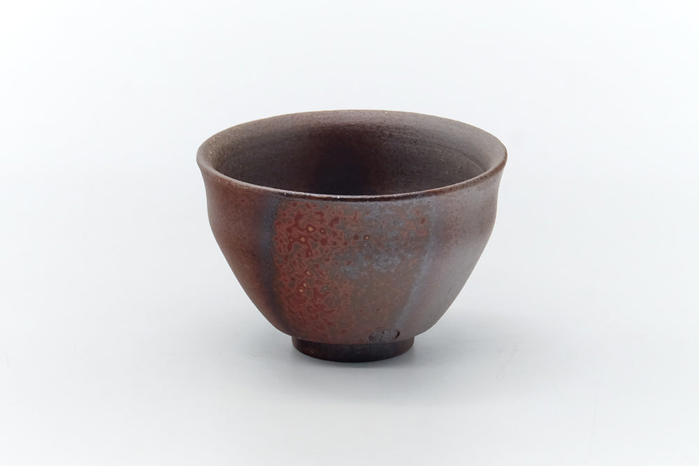 Japanese Teacup - Abstract Bizen Yunomi - 60ml