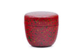 Aka Kara-nuri Natsume - Red Lacquer Tea Caddy