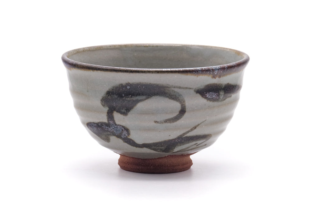Japanese Matcha Bowl - Grey Karatsu-yaki Chawan - 420ml