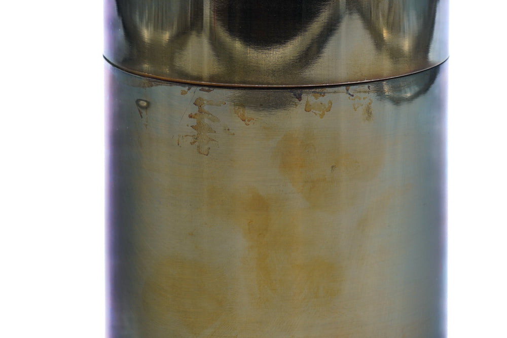 Japanese Chazutsu - Vintage Stainless Steel Tea Canister