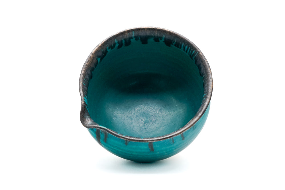 Turquoise Spouted Chawan