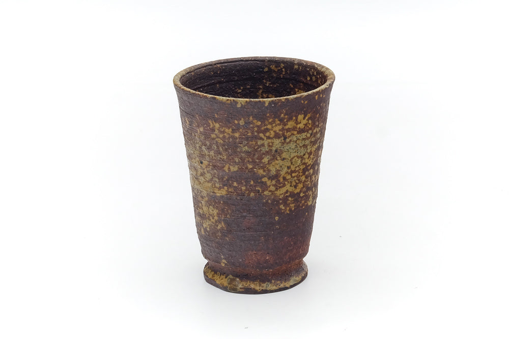 Japanese Teacup - Brown Ash Glazed Yunomi - 200ml