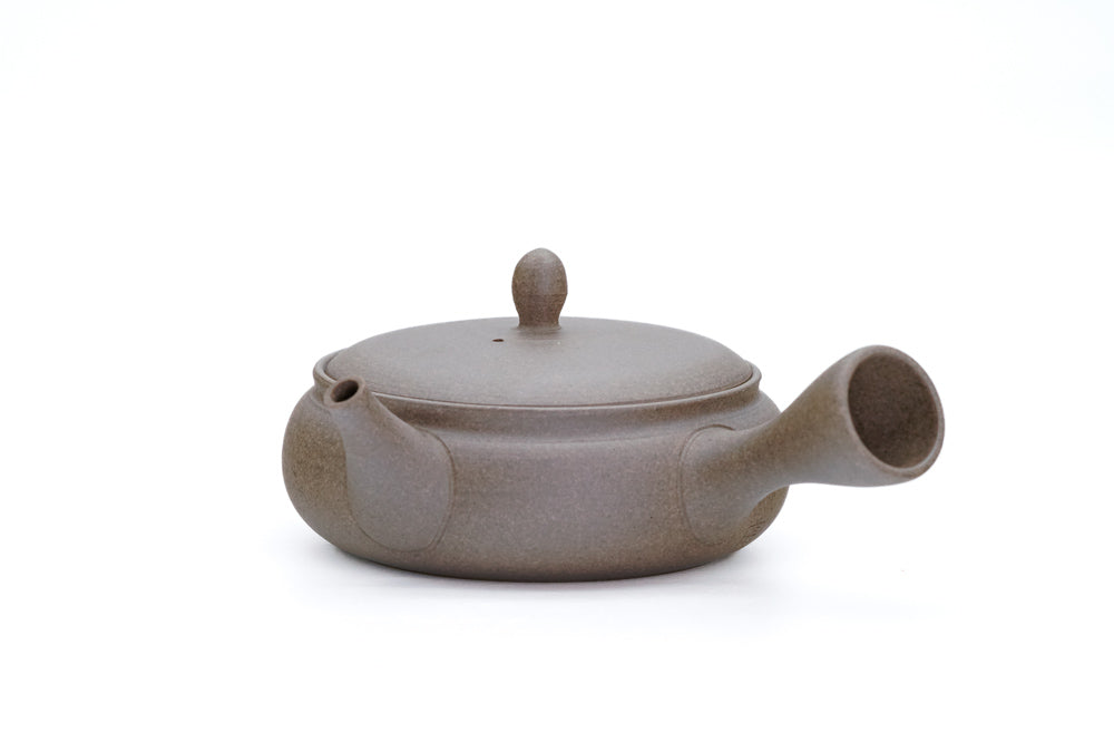 Yakishime Flat Tokoname Teapot  - 200ml
