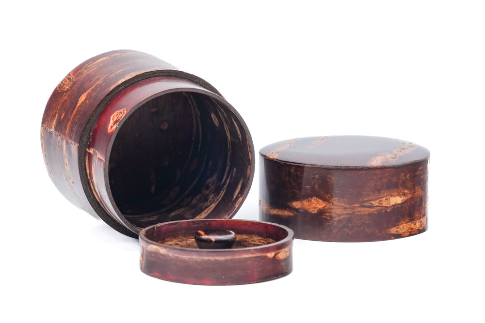 Kabazaiku Chazutsu - Cherry Bark Tea Caddy