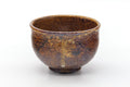 Japanese Matcha Bowl - Brown Mottled Komogai-nari Chawan - 500ml
