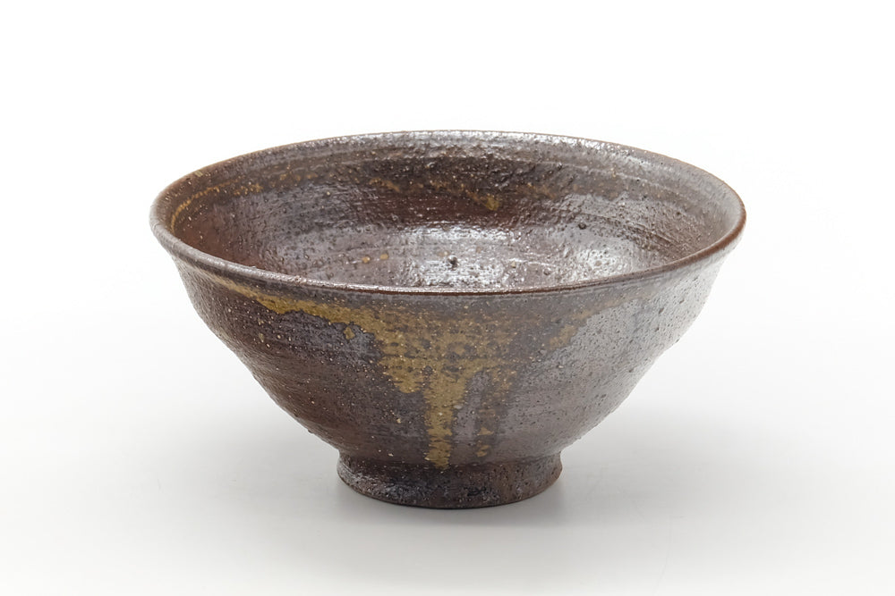 Japanese Matcha Bowl - Brown Earthy Ido-gata Chawan - 200ml