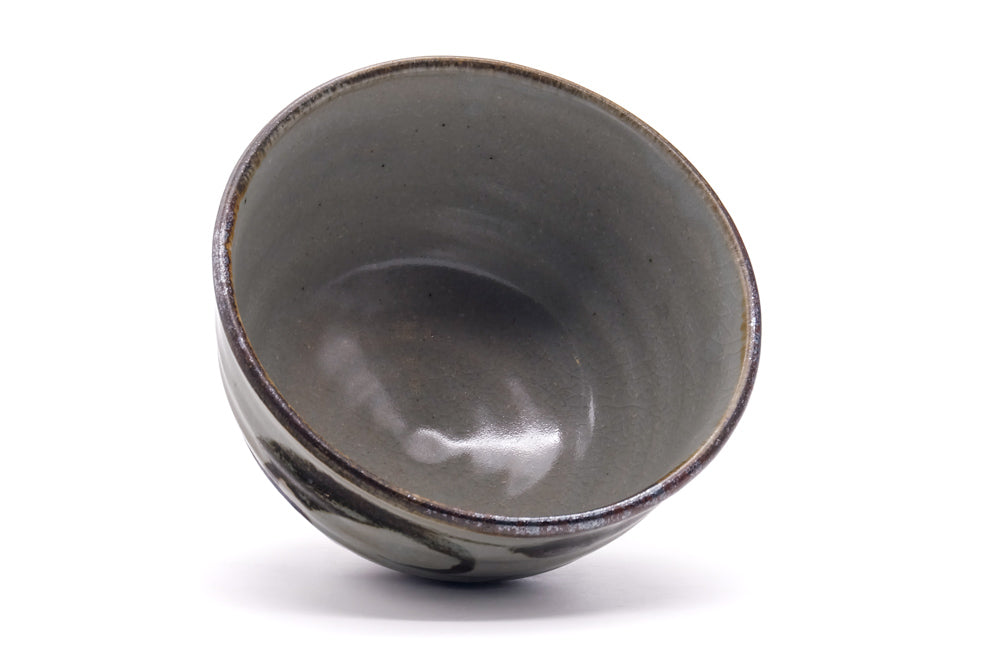 Japanese Matcha Bowl - Grey Karatsu-yaki Chawan - 420ml