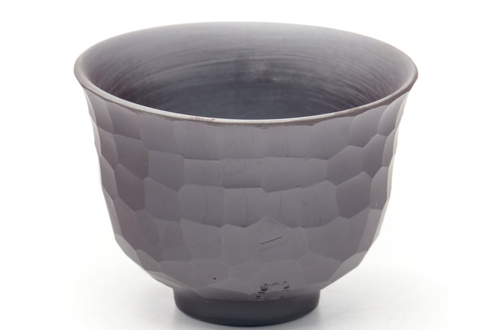 Japanese Teacup - Diamond Cut Banko Yunomi - 80ml