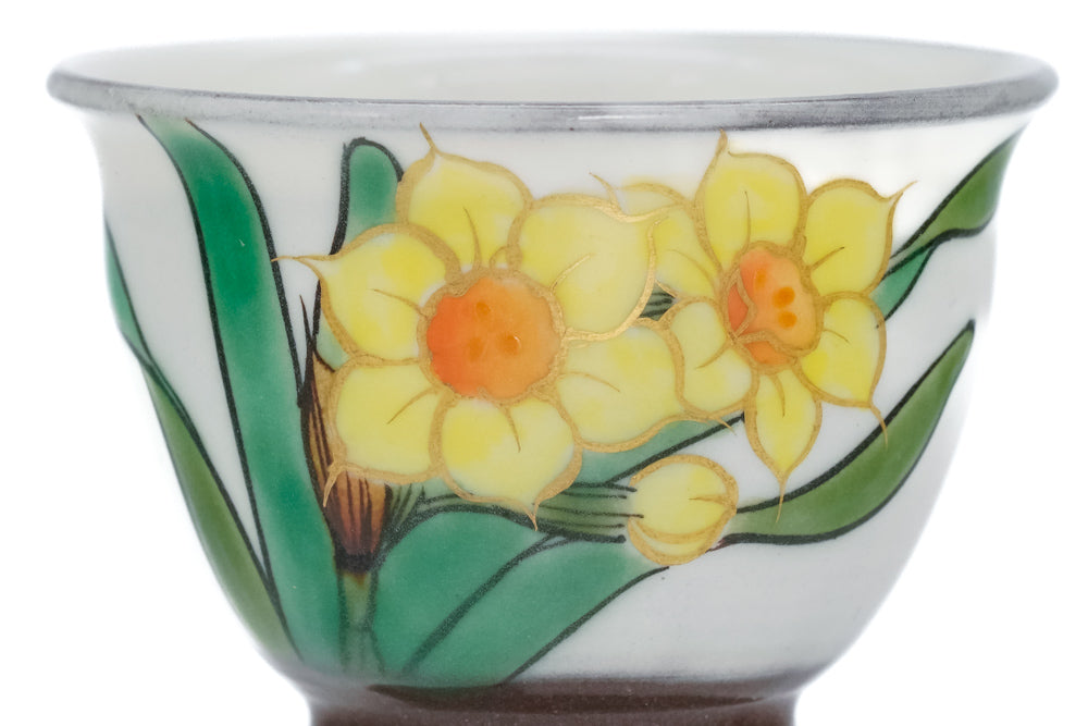 Hand-painted Daffodil Senchawan - 60ml