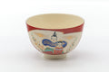 Japanese Matcha Bowl - Floral Geisha Kyo-yaki Chawan - 400ml