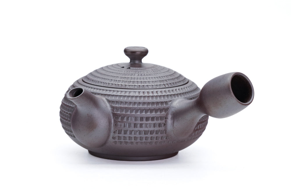 Purple Shidei Tochiri Banko-yaki Teapot - 240ml