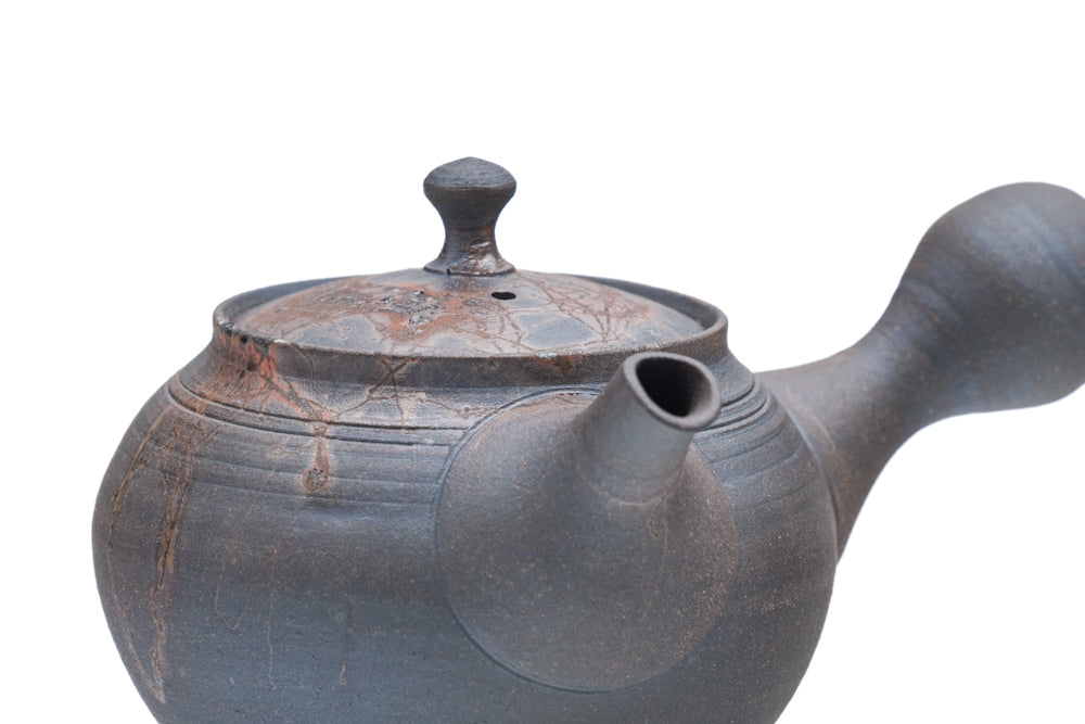 Mogake Yakishime Tokoname Teapot - 210ml