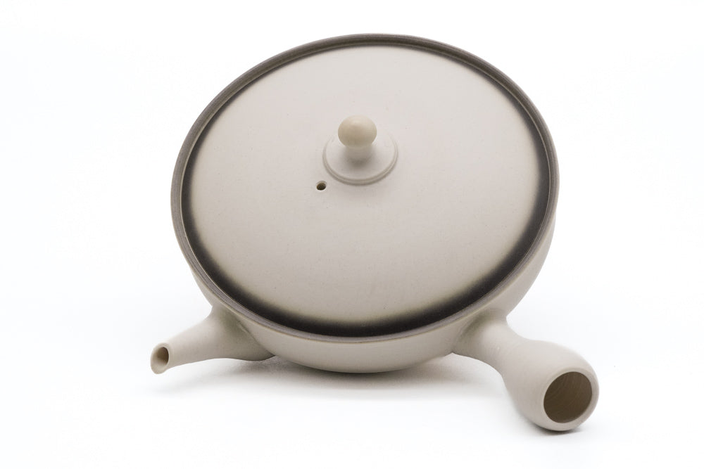 Tea Set - Flat Tokoname Kyusu with Two Gyokurowan