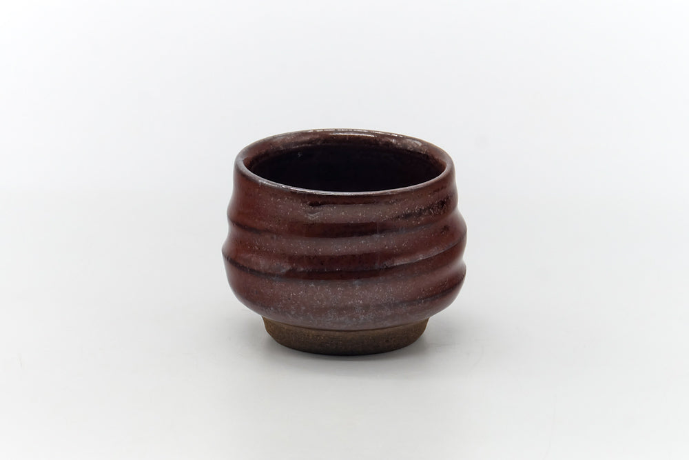 Japanese Teacup - Plump Spiraling Guinomi - 50ml