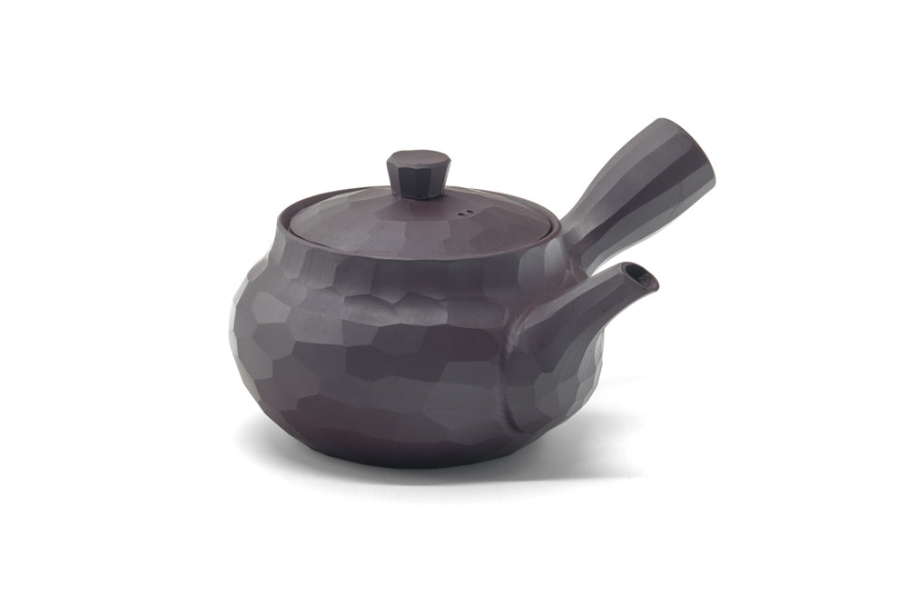 Japanese Kyusu - Hammered Banko Teapot - 190ml
