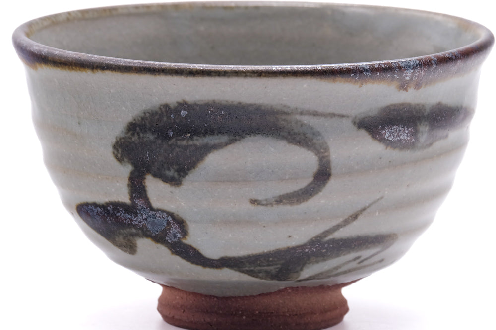Japanese Matcha Bowl - Grey Karatsu-yaki Chawan - 420ml