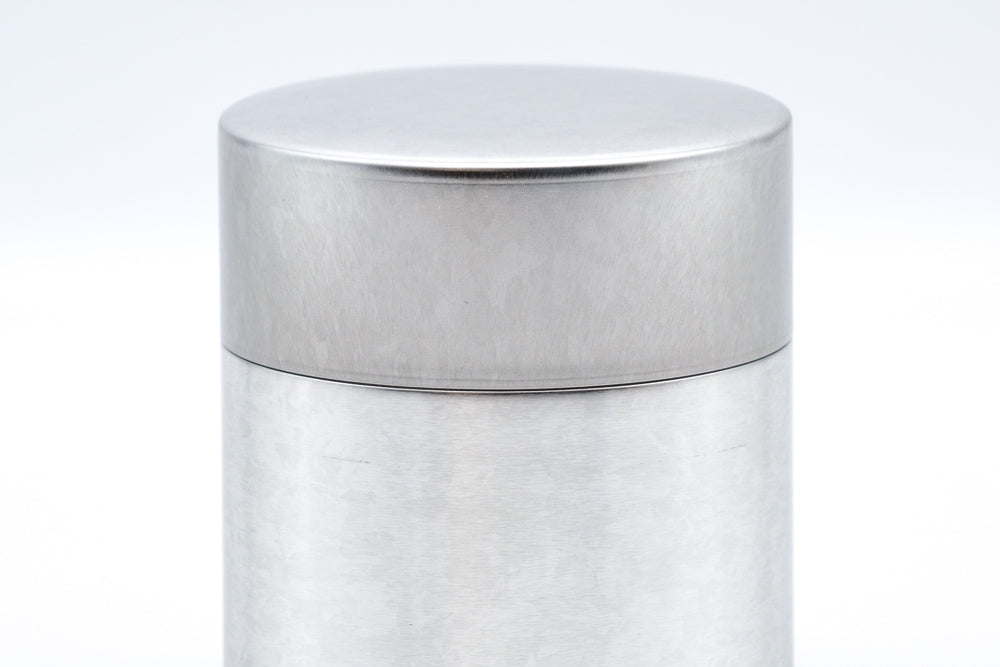 Silver Metal Tea Canister - 150g