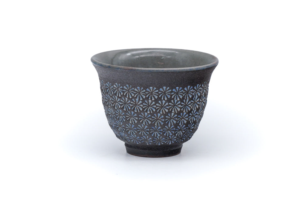 Blue Ao-Mishima Yunomi - 60ml