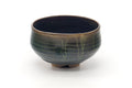 Japanese Matcha Bowl - Brown Yellow Speckled Drip-Glazed Chawan