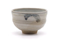 Japanese Matcha Bowl - Abstract Milky White Glazed Chawan - 400ml