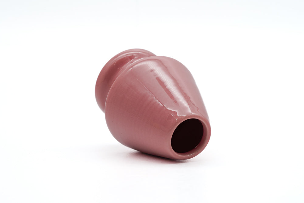 Pink Seto-yaki Kusenaoshi - Matcha Whisk Shaper