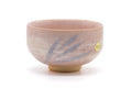 Japanese Matcha Bowl - Pink Snowflake Glazed Kiyomizu Chawan - 450ml
