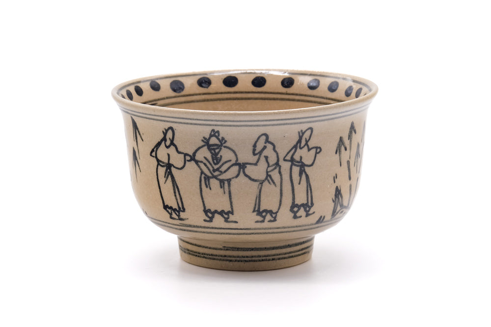 Japanese Matcha Bowl - Villagers Vietnamese-style Annan Chawan - 430ml