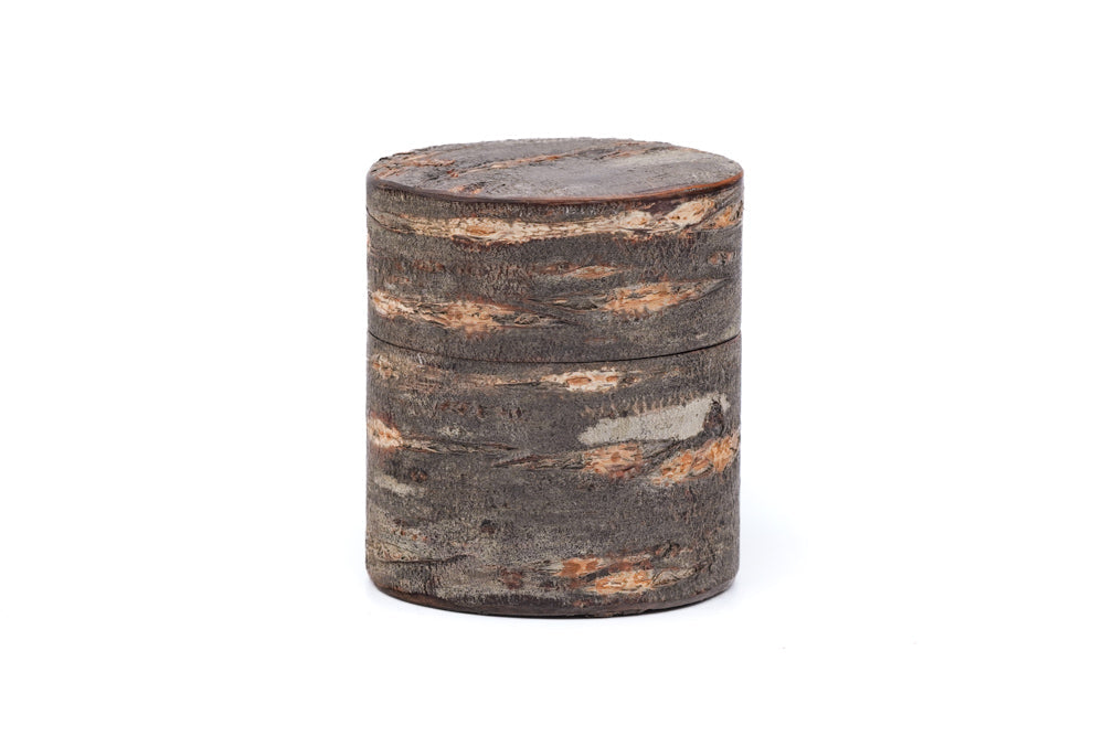Kabazaiku Chazutsu - Unpolished Cherry Bark Tea Caddy
