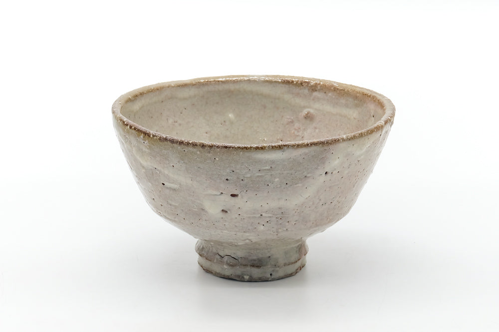 Japanese Matcha Bowl - Grey Hagi Ido-gata Chawan - 400ml